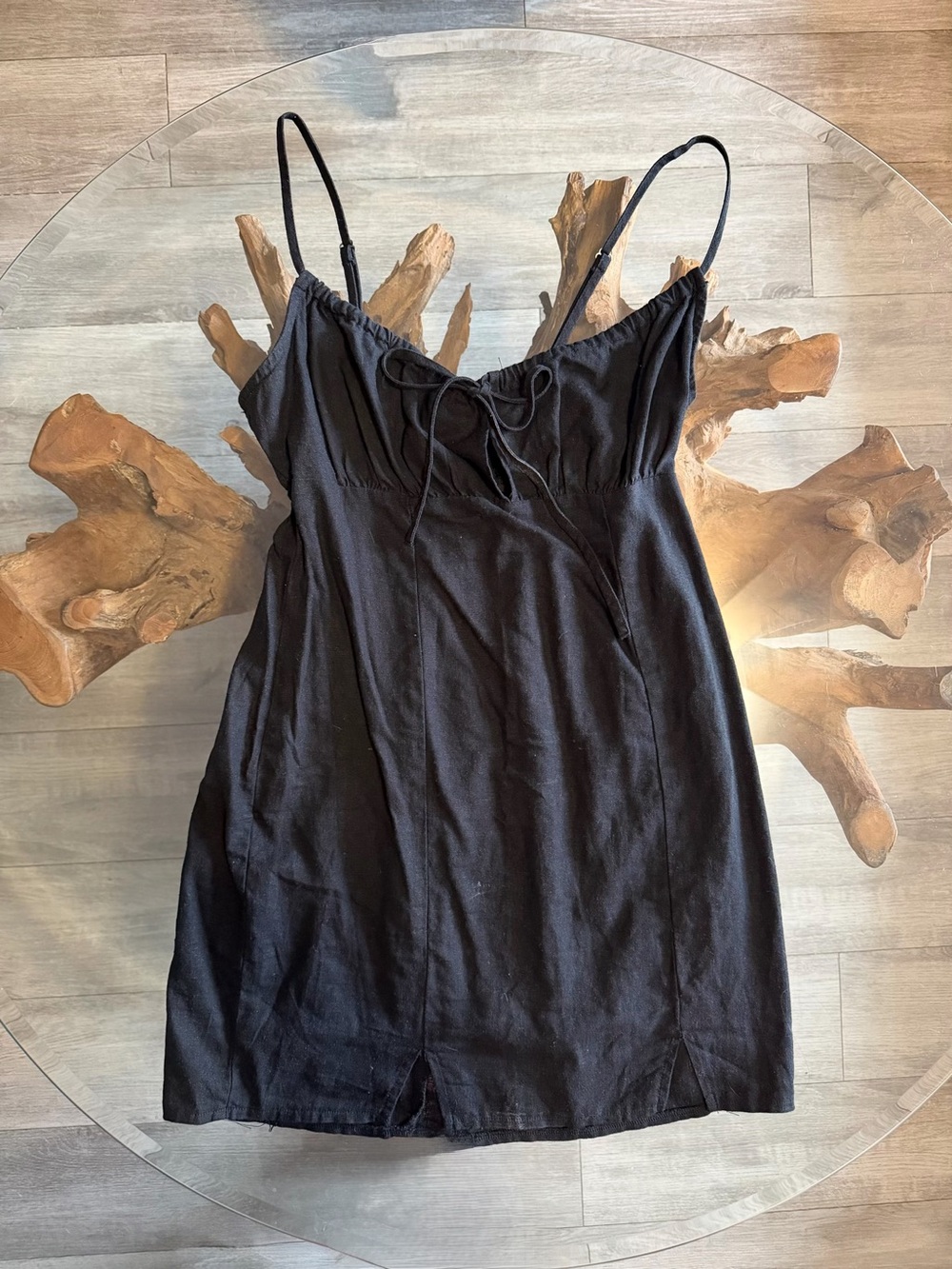 Mini black dress